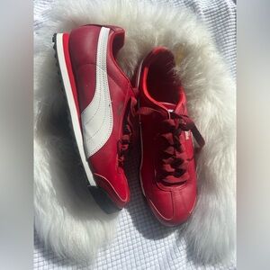 Puma Vibrant Red Athletic Shoes (women’s)